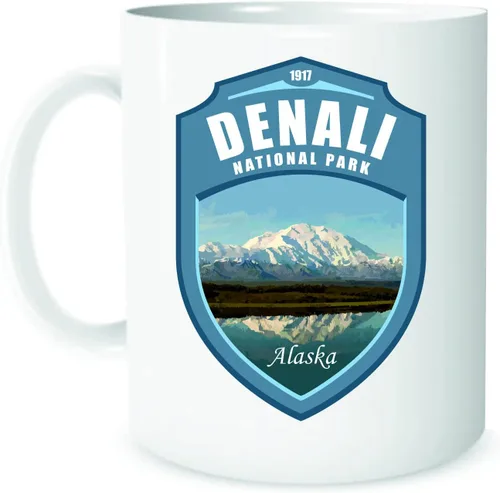 Vista 14 de Colección Las 63 tazas de café blancas de los Parques Nacionales de Estados Unidos (ACADIA)