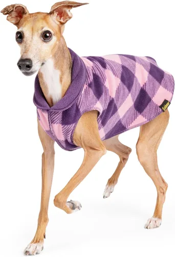 Vista 7 de Goldpaw Duluth - Chaleco de Suéter de Doble Forro Polar para Perros Pequeños, forro polar suave y elástico, chaqueta cálida para mascotas para otoño