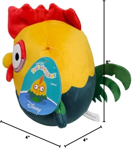 Vista 3 de Squishmallows 8' Disney HeiHei El Gallo (SQDI00065)