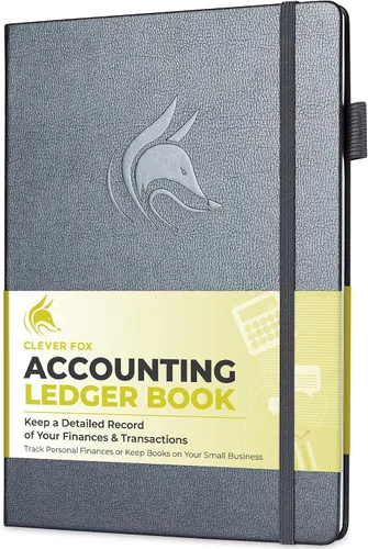 Vista 12 de Clever Fox Libro de contabilidad - Libro de contabilidad para pequeñas empresas y uso personal - Libro de cuentas columnar para rastrear dinero