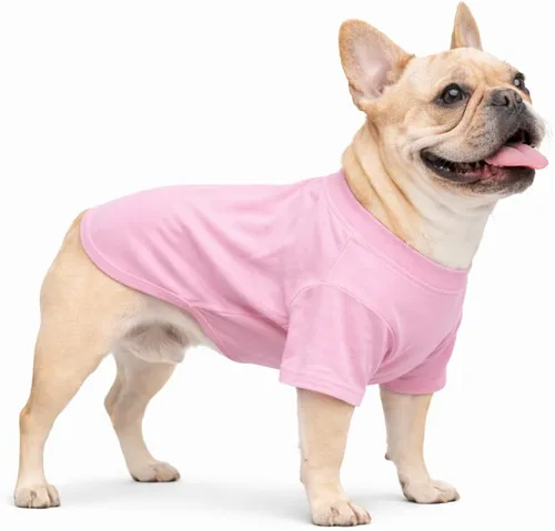 Vista 202 de Lovelonglong 2019 - Ropa para mascotas, Disfraces para Perro, Ropa Camisetas en blanco para Perros Grande Medianos Pequeños 100% Algodón 18