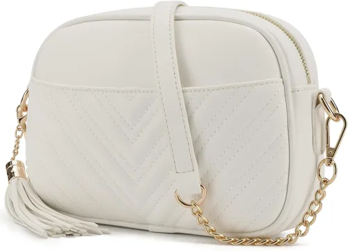 Vista 35 de lola mae Bolso bandolera acolchado, bolso de hombro de diseño moderno Shoulder Purse