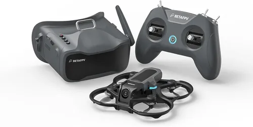 Vista 9 de BETAFPV Aquila16 FPV Kit con transmisor LiteRadio 2 SE para simulador, gafas VR03 con función de grabación DVR, 3 modos de vuelo, kit RTF 1S