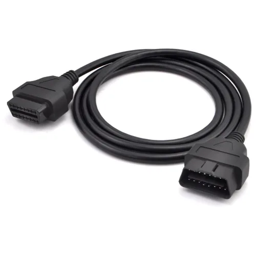 Vista 6 de iKKEGOL Cable de extensión de diagnóstico de 5 pies, 150cm, 4.9 ft, OBD-II, OBD2, 16 pines, adaptador de cable de diagnóstico (paquete de 2)