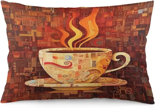 Vista 22 de Funda de almohada con sombrero de bruja con diseño de gato de 20 x 30 pulgadas, diseño de impresión de doble cara con cremallera invisible, Patrón 8