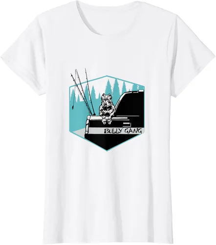 Vista 21 de Camiseta American Bully Gang, Negro