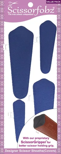 Vista 6 de Fundas protectoras para tijeras de diseño, para pequeñas tijeras de bordado, color verde mar, #SS-7