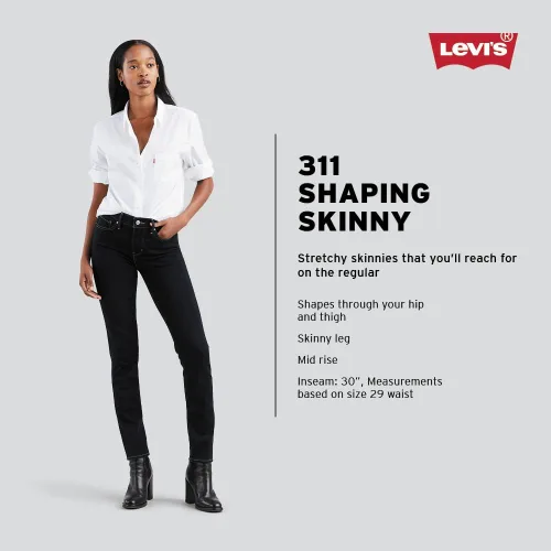 Vista 5 de Levi's Jeans capri moldeadores 311 para mujer (también disponibles en Plus)