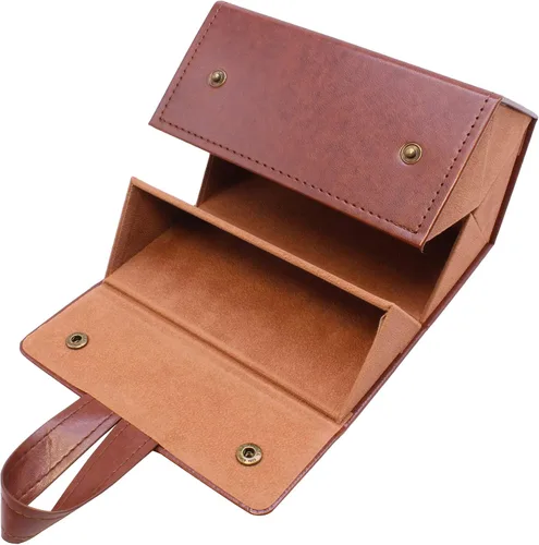 Vista 2 de multiple glasses case travel Five sunglass, 5 sockets glasses case travel sunglasses organizer holder