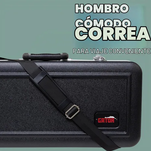 Vista 2 de Gator Cases Andante Series GC-TENORSAX-23 - Carcasa rígida para saxofón tenor Bb, ABS