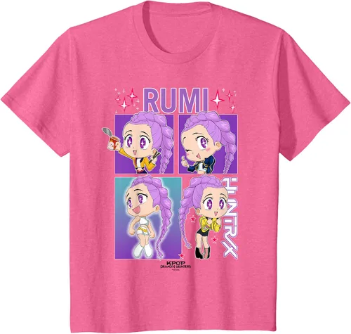 Vista 11 de Camiseta con licencia oficial de Kpop Demon Hunters Rumi