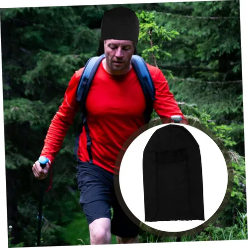 Vista 2 de Yardwe 4 piezas turbante sombrero de pesca sombrero de sol para hombre sombrero visera montañismo liner sombrero deportivo sombrero de sol