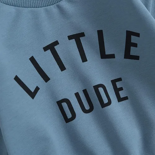 Vista 5 de Conjunto de sudadera de manga larga para bebé, ropa de otoño e invierno
