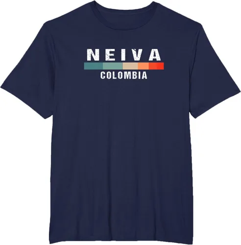 Vista 9 de Camiseta Neiva Colombia City Trip, Negro