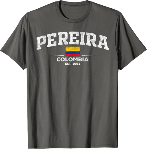 Vista 96 de Camiseta Pereira Colombia, Negro