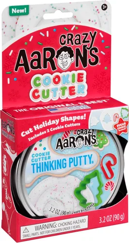 Vista 7 de Crazy Aaron's Thinking Putty® - Cortador de galletas, cortador de galletas, masilla sensorial para niños y adultos en una lata de 4 pulgadas