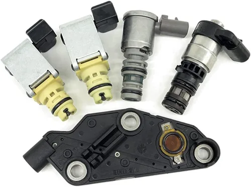 Vista 2 de Juego de solenoides de transmisión 4T65E con interruptor de presión colector compatible con Buick Chevrolet Pontiac