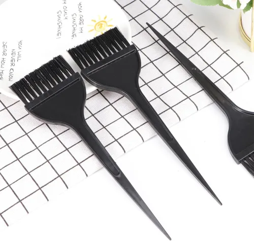 Vista 6 de Cepillo de tinte para el cabello, paquete de 12 pinceles para teñir el cabello, cepillo de tinte para aplicar color de cabello