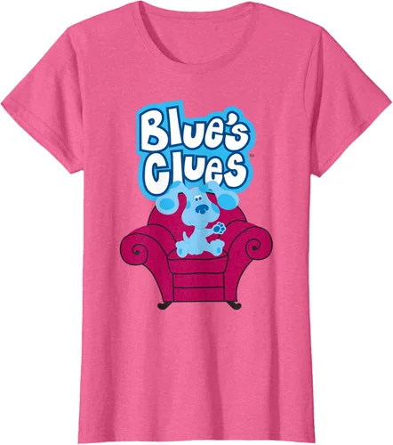 Vista 48 de Camiseta Blue's Clues On Red Sofa Negro