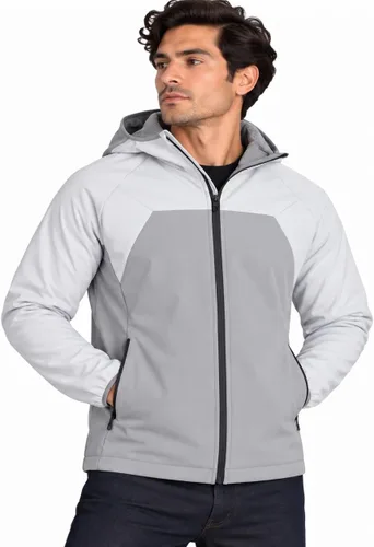 Vista 10 de Spyder Chaqueta Softshell para hombre - Chaqueta de forro polar resistente Cuervo negro
