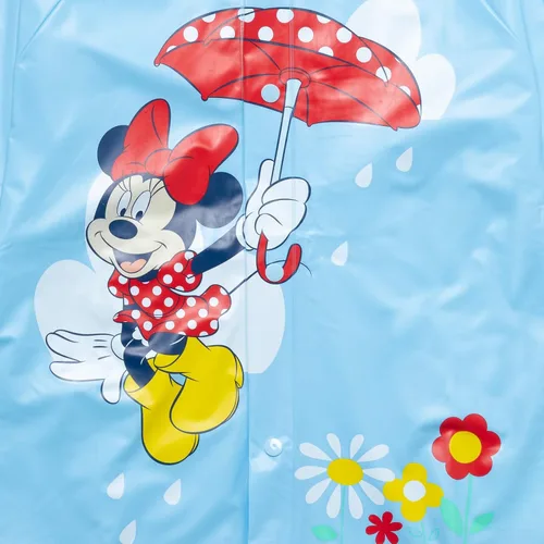 Vista 4 de Disney Minnie Mouse - Chaqueta impermeable raglán con capucha para niñas