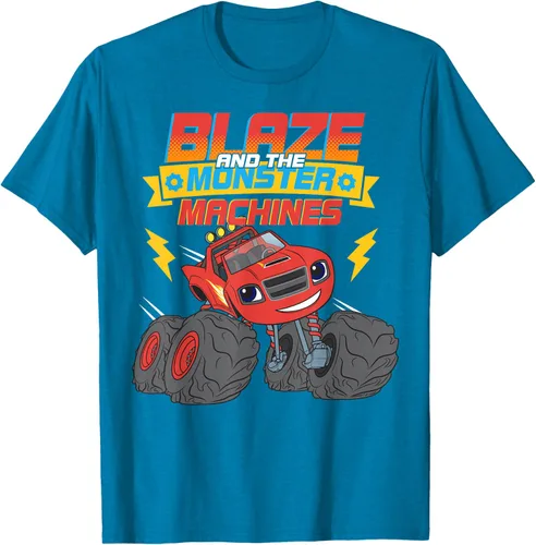 Vista 6 de Blaze & The Monster Machines Cute Blaze - Camiseta Negro