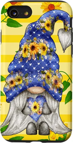 Vista 18 de Love for Garden Mom Spring and Summer Women Sunflower Gnome Case for iPhone 17