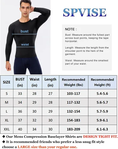 Vista 6 de Camiseta de compresión para hombre, manga larga, atlética, entrenamiento, camiseta deportiva activa, capa base, camiseta de ajuste seco
