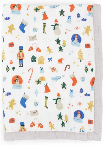 Vista 41 de Little Unicorn Manta de recepción para recién nacidos Ultra suave, tela de muselina multicapa Regalo para recién nacidos y para llevar