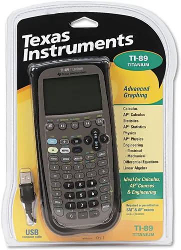 Vista 2 de Texas Instruments Calculadora Gráfica TI-89 Titanium (el empaque puede variar)