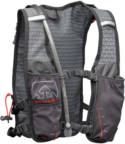 Vista 3 de Nathan TrailMix 7L Running Vest for Men & Women, Hydration Vest w/ 2L Bladder Hydration Pack, Water Backpack for Hiking, Running, Walking, Marathon