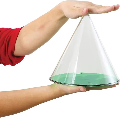 Vista 2 de Learning Resources GeoSolids gigantes, grandes formas de plástico