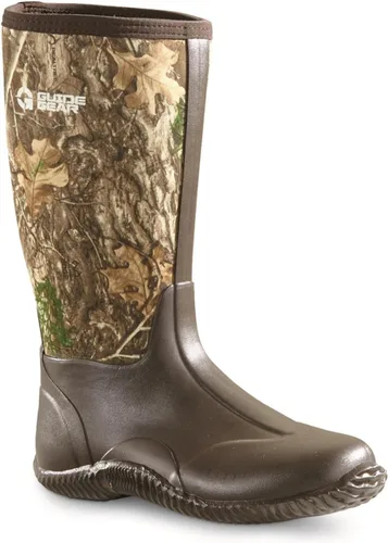 Vista 3 de Botas de goma para mujer con camuflaje alto de la marca Guide Gear
