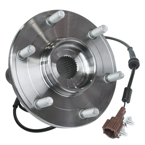 Vista 92 de Detroit Axle - Par de cojinetes de rueda delantera/trasera para Ford Edge 11-14, 09-19 Flex, 13-19 Police Interceptor Sedan, 14-18 Police Sedan