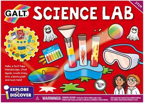 Vista 9 de Galt Juguetes, laboratorio de ciencias, kit de ciencia para niños, 20 experimentos divertidos, a partir de 6 años