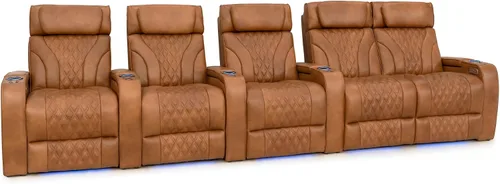 Vista 58 de Seatcraft Luminis LT - Asiento de cine en casa, reclinable, color rojo