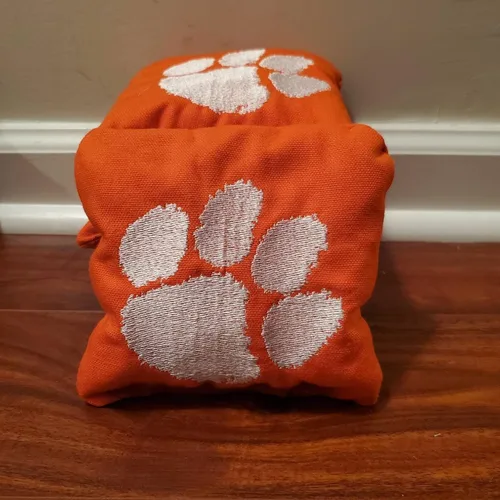 Vista 3 de Clemson Cornhole Bags (8 bags)