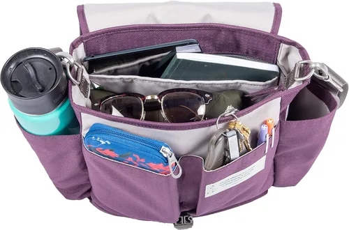 Vista 2 de HAIKU To Go Convertible 2.0 Crossbody, Backpack Messenger Travel Bag, Adjustable Shoulder Straps, Dual Water Bottle Pockets