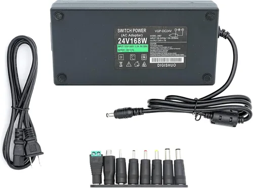 Vista 9 de Adaptador de fuente de alimentación DC 24V 1A 24W Interruptor transformador AC 110V/220V a DC 24V 1amp Convertidor de conmutación Controlador LED