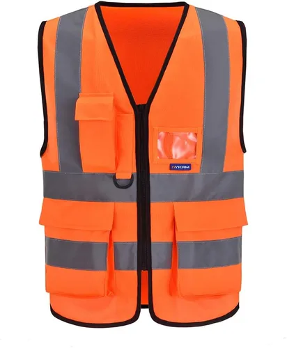 Vista 40 de XS Chaleco de seguridad negro para mujer XS
