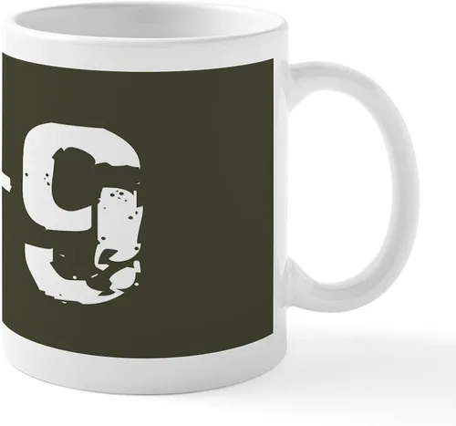 Vista 25 de CafePress Taza de café de cerámica de 11 oz (11.0 fl oz) de Police Mom