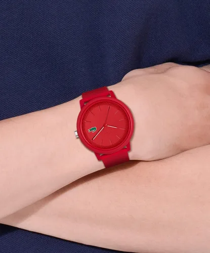 Vista 6 de Lacoste1212 Mens Quartz Plastic and Silicone Strap Watch