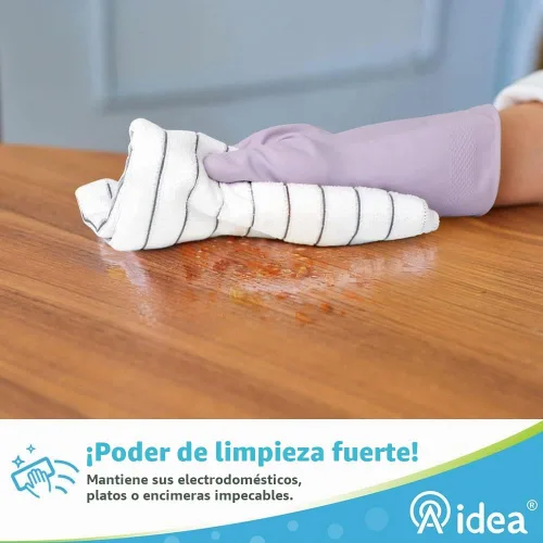 Vista 3 de AIDEA - Paños de limpieza de microfibra, muy suaves, altamente absorbentes, sin pelusas, sin rayones; para uso en el hogar, cocina, automóvil