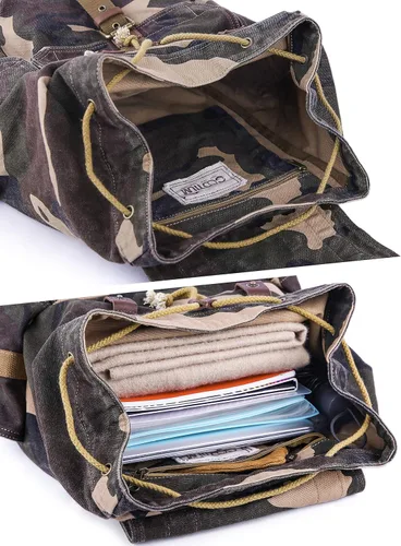 Vista 6 de Gootium 21101 - Mochila de lona gruesa de alta densidad