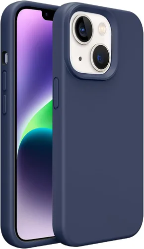 Vista 81 de Funda de silicona prémium para iPhone SE/8/7, con forro de microfibra suave antiarañazos, a prueba de golpes, color negro, iPhone SE/8/7
