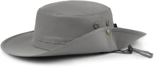 Vista 2 de Zylioo XXL - Sombrero de sol de gran tamaño UV Boonie, sombreros de pesca transpirables de secado rápido, repelentes al agua, sombreros de verano