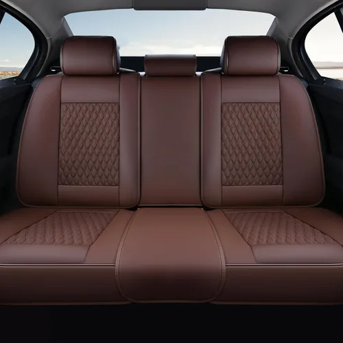 Vista 72 de Coverado Fundas de asiento delantero, fundas de asiento delantero de automóvil, fundas de asiento de piel de napa para automóviles, fundas