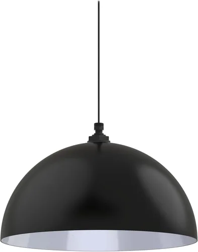 Vista 95 de Steel Lighting Co. Melrose - Lámpara colgante Montada en el techo Cúpula redonda de 18 pulgadas Estilo moderno contemporáneo de granja
