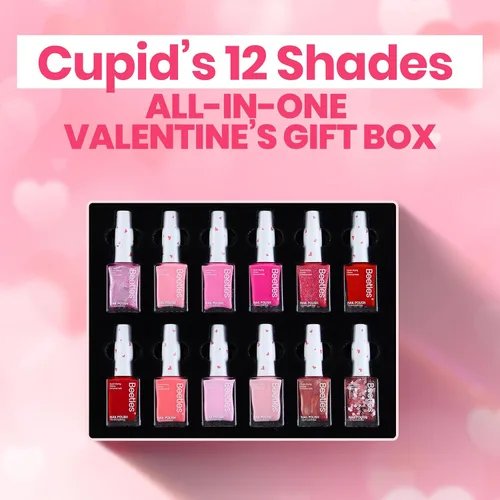 Vista 7 de Beetles - Juego de esmalte de uñas rosa, Prisma del Amor 12 colores, juego de esmalte de uñas primavera, salón, larga duración, DIY, uñas rosas