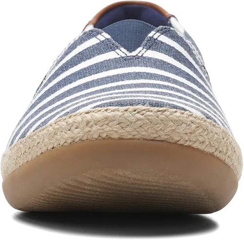 Vista 2 de Clarks CloudSteppers Danelly Sky mocasines de ante sintético para mujer